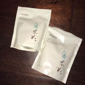 TWO AHAVA bath salts NEW